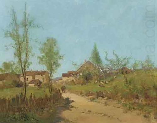 Eugene Galien-Laloue Country Landscape china oil painting image